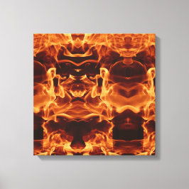 Samurai-krigare Canvastryck