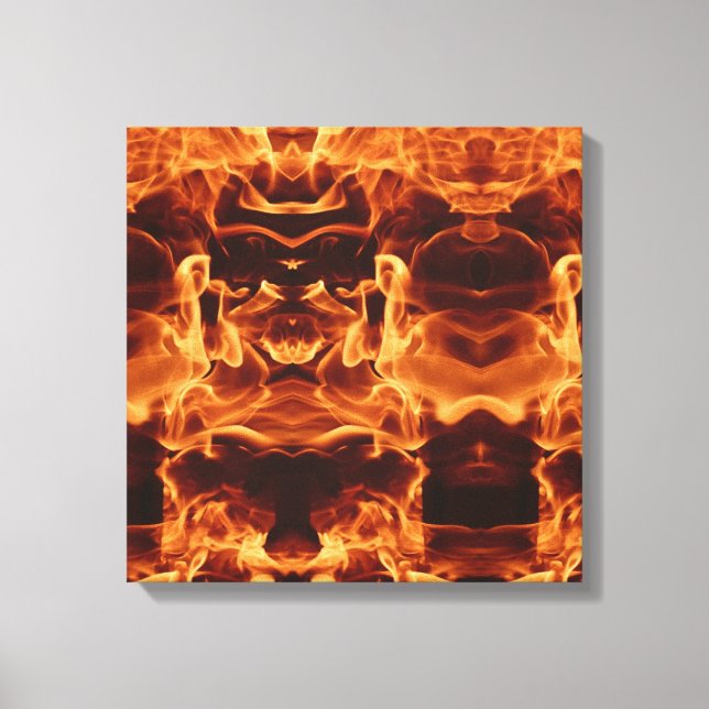 Samurai-krigare Canvastryck (Framsida)