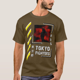 Samurai-krigare Japan Tokyo stil-kläder (2) T Shirt