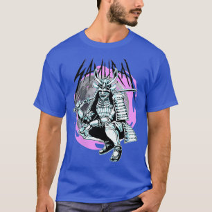 Samurai-krigare Japan Tokyo stil-klädesplagg Fu T Shirt