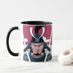Samurai-krigare Mugg