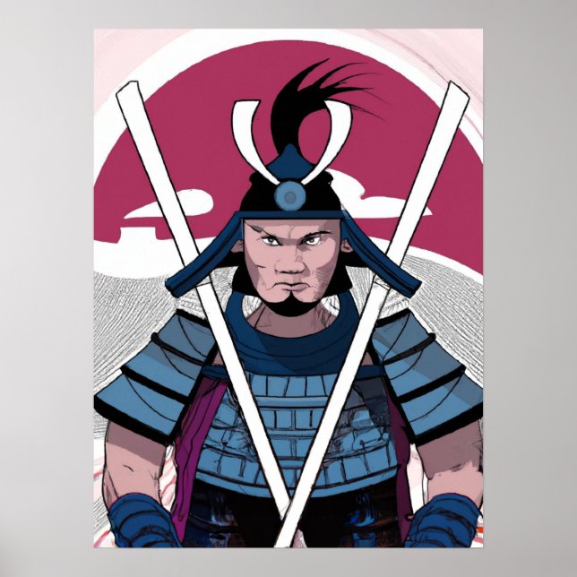 Samurai-krigare Poster (Framsidan)