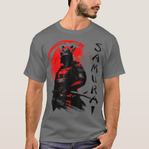 Samurai-krigare, Samurai-kombattant T Shirt