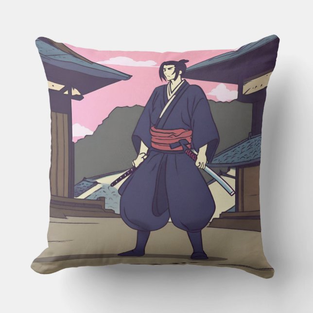 samurai kudde (Framsida)