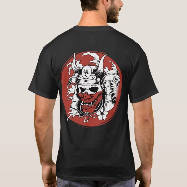 Samurai mask T-Shirt (Baksida)