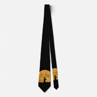 Samurai med fullmånen slips