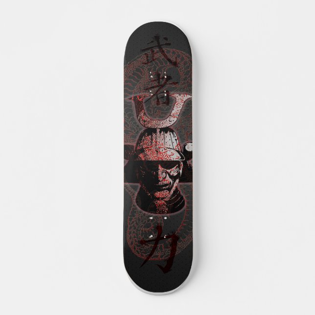 SAMURAI MINI SKATEBOARD BRÄDA 18,7 CM (Framsida)