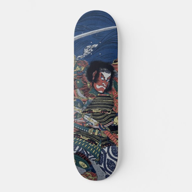 Samurai Mini Skateboard Bräda 18,7 Cm (Framsida)