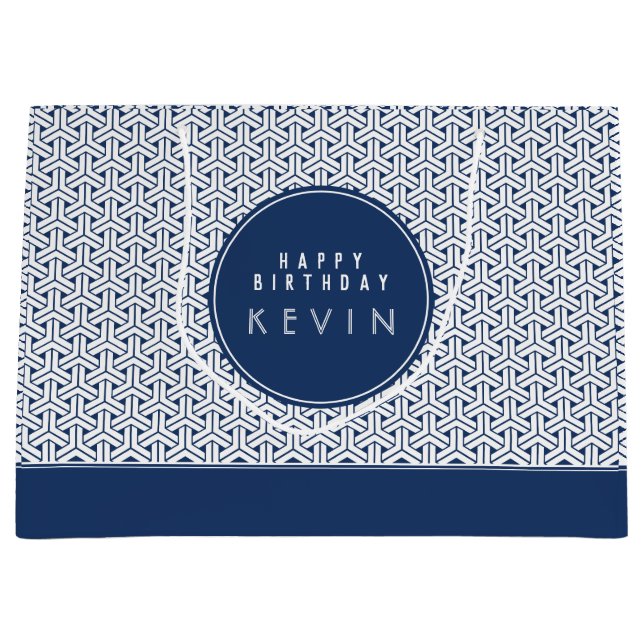 Samurai Mönster Personlig GIFT bag (Framsidan)