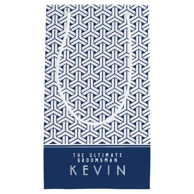 Samurai Mönster Personlig Groomsman| (Framsidan)