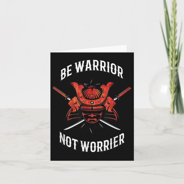 Samurai Motivation, Musashi Srit  Kort (Framsida)