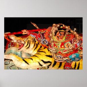 Samurai Nebuta Flyt Skriv ut Poster