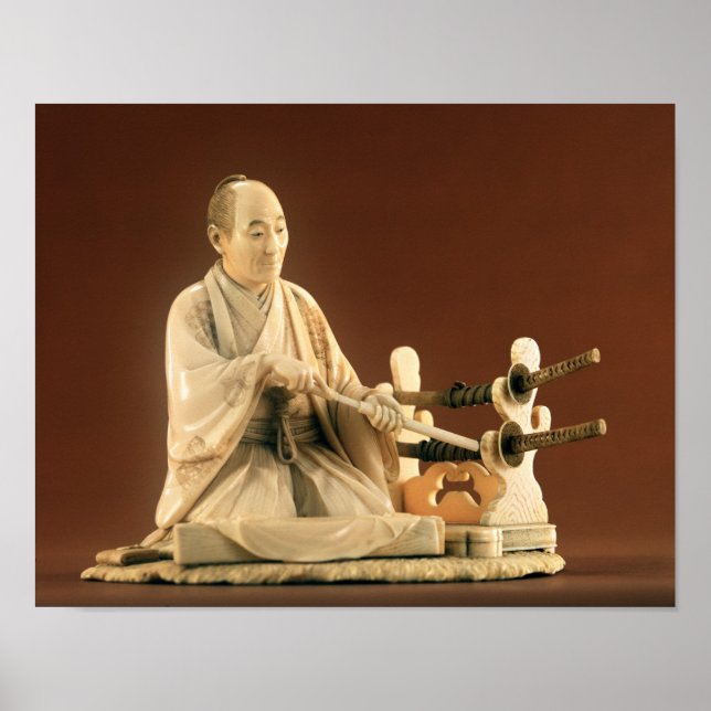 Samurai, Okinomo, Edo Period Poster (Framsidan)