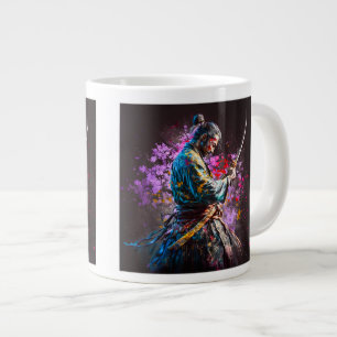 Samurai Painting Jumbo Mugg