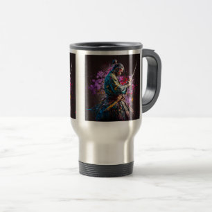 Samurai Painting Travel/Commuter Mugg, 15 oz Resemugg