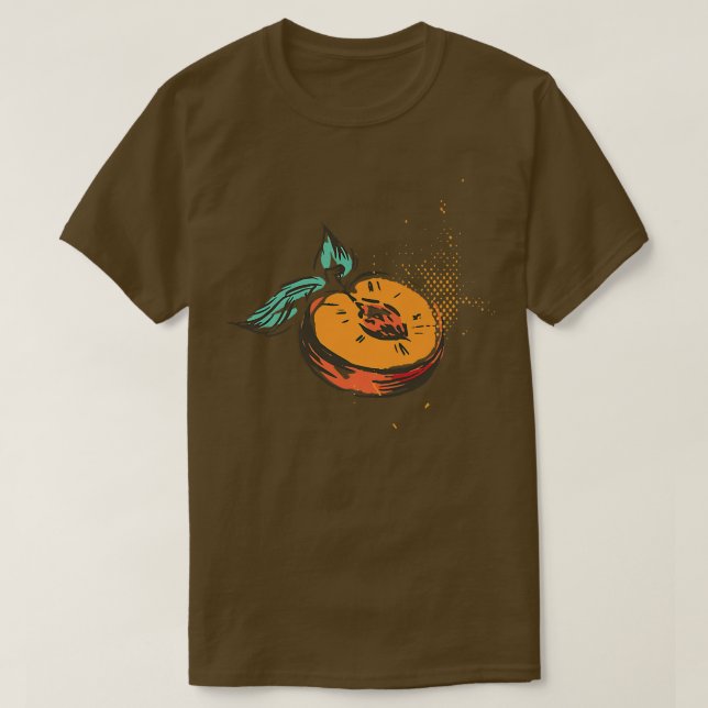 Samurai Peach Coola Peach (2) T Shirt (Design framsida)
