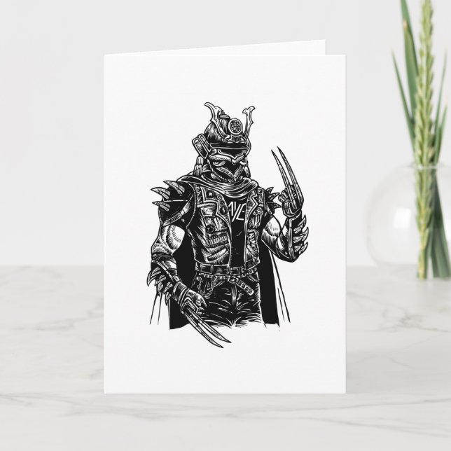 Samurai Punk Kort (Framsida)