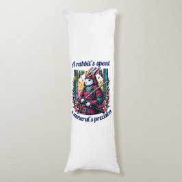 Samurai Rabbit i Bamboo Grove Kroppskudde