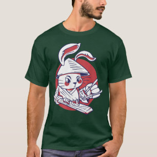 Samurai Rabbit Skapar Sushi T Shirt