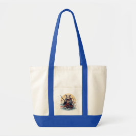 Samurai Rat Women's  Tote Bags Tygkasse