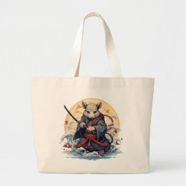 Samurai Råttas Dam Totebags Jumbo Tygkasse