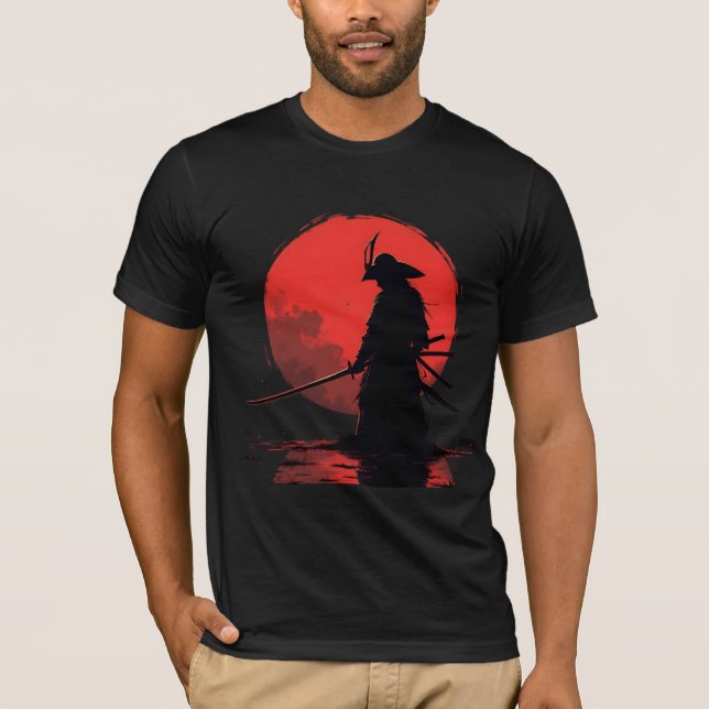 Samurai reflexion t shirt (Framsida)