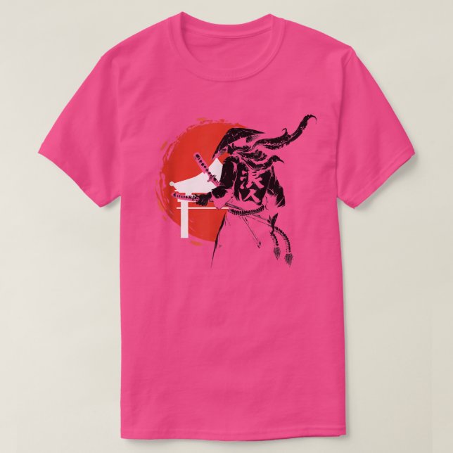 samurai ronin japanese red sol T-Shirt Copy Copy (Design framsida)