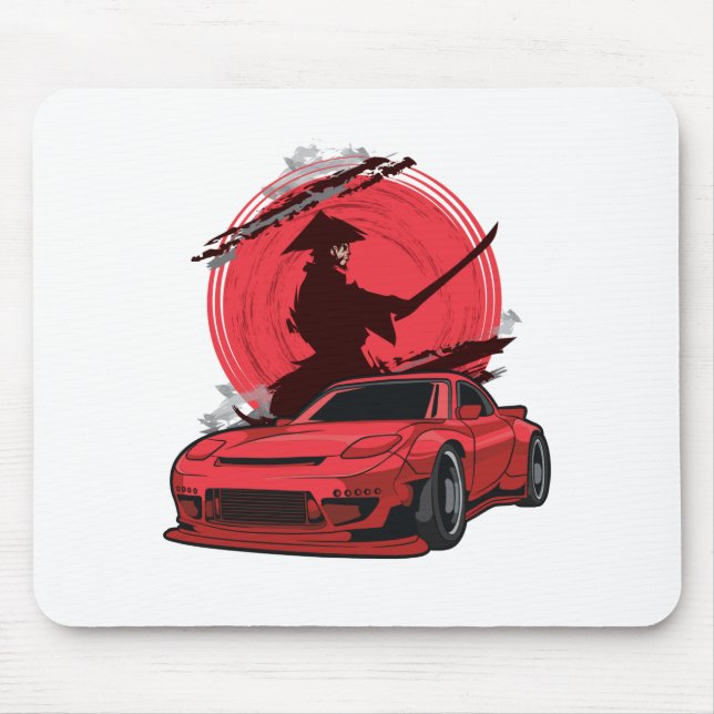 Samurai RX7 Japansk bil Musmatta (Framsidan)