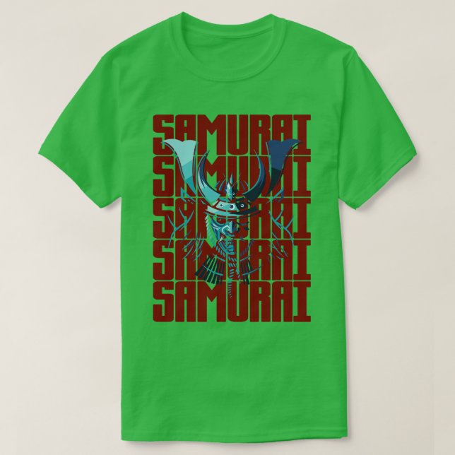 Samurai Samurai Warrior Ronin Samurai Samurai Oni T Shirt (Design framsida)