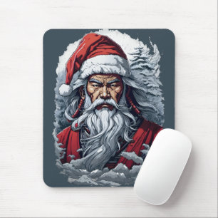 Samurai Santa Warrior jul Art Gift Musmatta