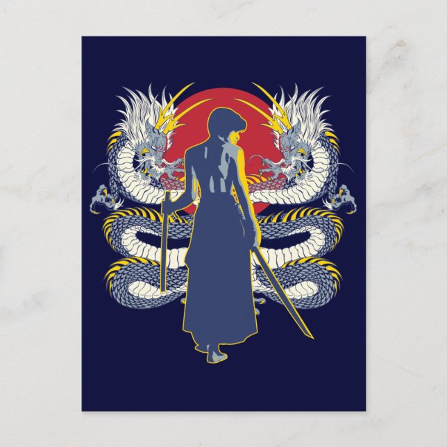 Samurai Seven Vykort (Framsida)