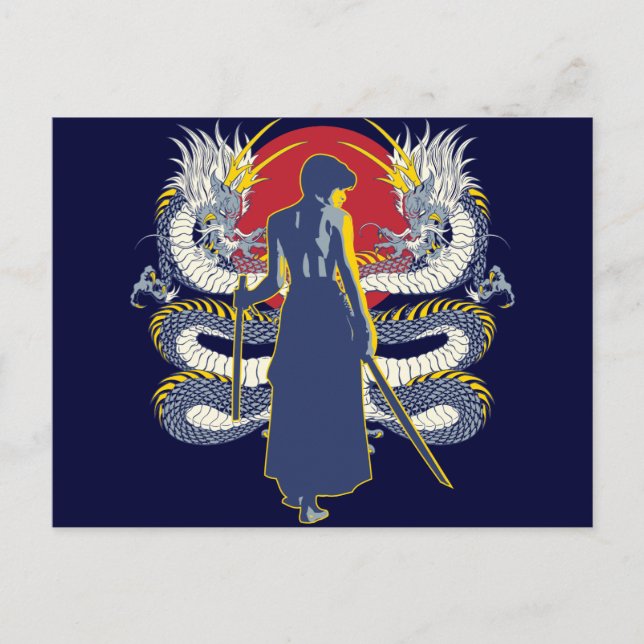 Samurai Seven Vykort (Framsida)