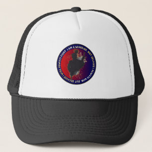 Samurai Silhouette - Japansk Warrior Quote Keps