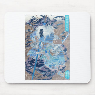 Samurai som surfar på baksidaorna av krabbor C. Musmatta