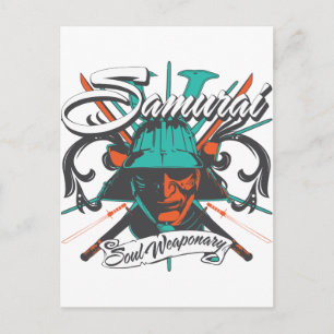 Samurai Soul Weaponary Vykort