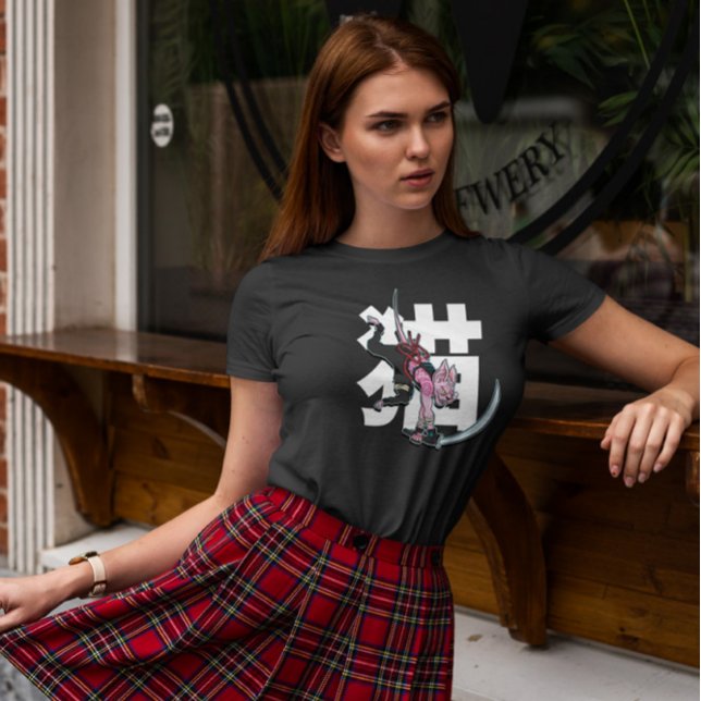 Samurai Sphynx Cat T Shirt (Skapare uppladdad)
