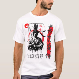 Samurai Spirit: Bushido Warrior Design T Shirt