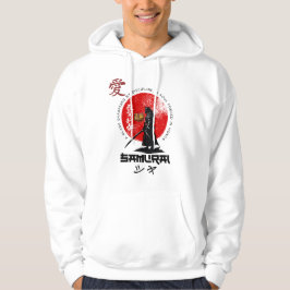 Samurai Spirit - Epic Japansk Warrior Anime Graph Hoodie