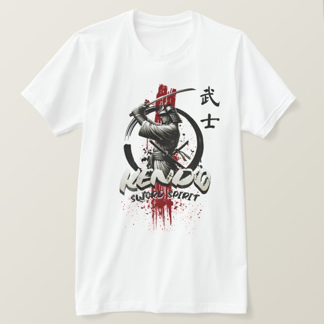 Samurai Spirit T Shirt (Design framsida)