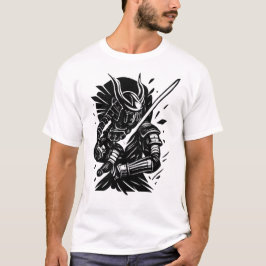 Samurai Spirit: The Art of Strength and Honor T Shirt