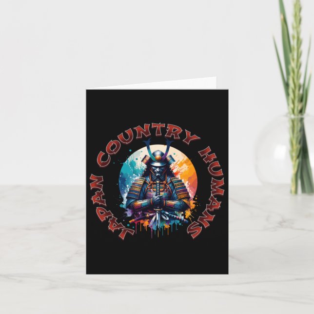 Samurai Spirit - Warriors Honor Sticker Kort (Framsida)