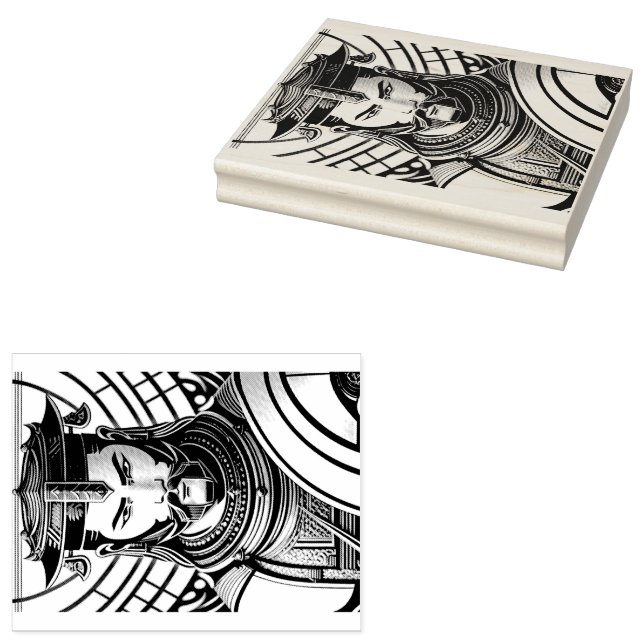 Samurai Stämpel (Stämplad)