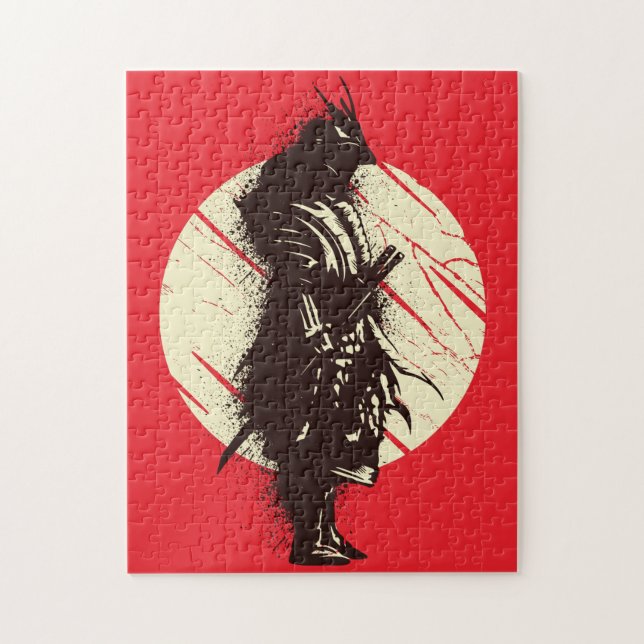 Samurai Stänk Pussel (Vertikal)
