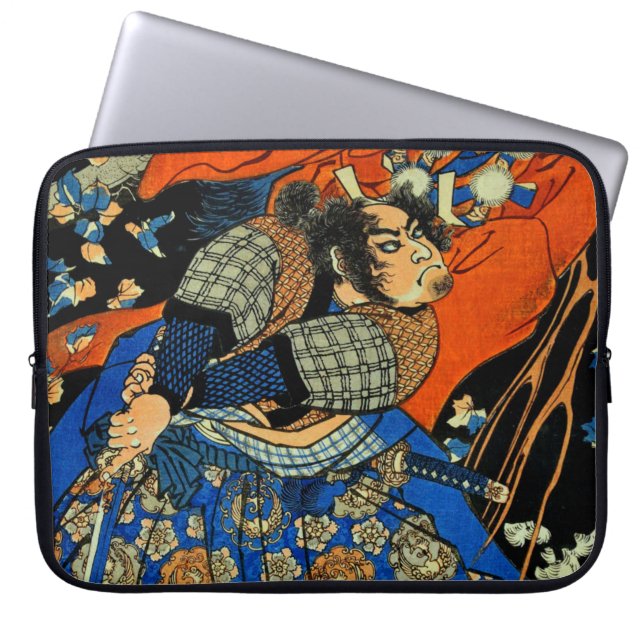 SAMURAI STRIDER MOTSTÅNDARE LAPTOP FODRAL (Framsidan)