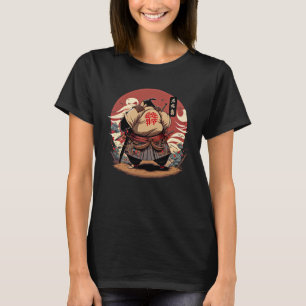 Samurai Sumo Japan Sol Rikish Bushido Wrestler T Shirt