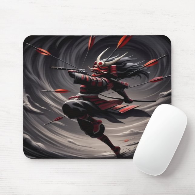 Samurai Swordplay Mousepad Musmatta (Med mus)