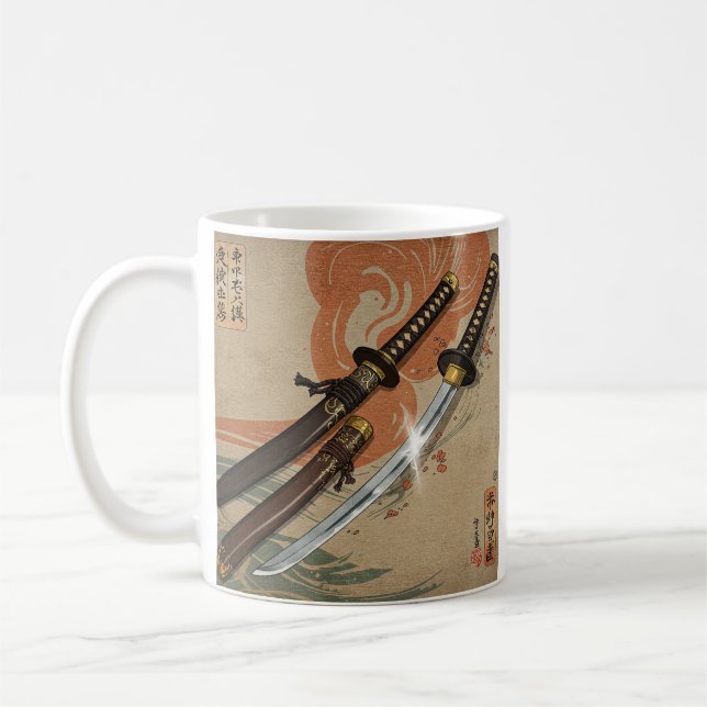 Samurai Swords Kaffemugg (Vänster)
