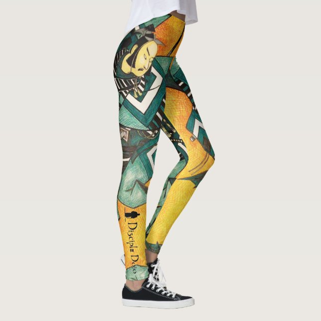 Samurai Swordsman spats Leggings (Höger)