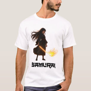 Samurai Swordswomen - Epic Anime Japansk Warrior T Shirt