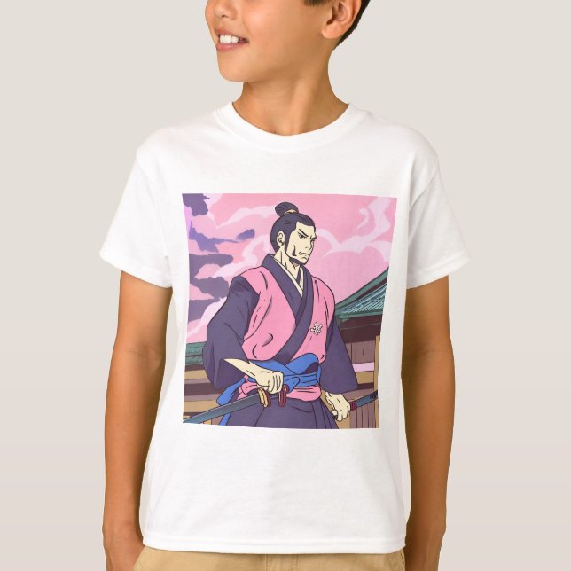 samurai t shirt (Framsida)